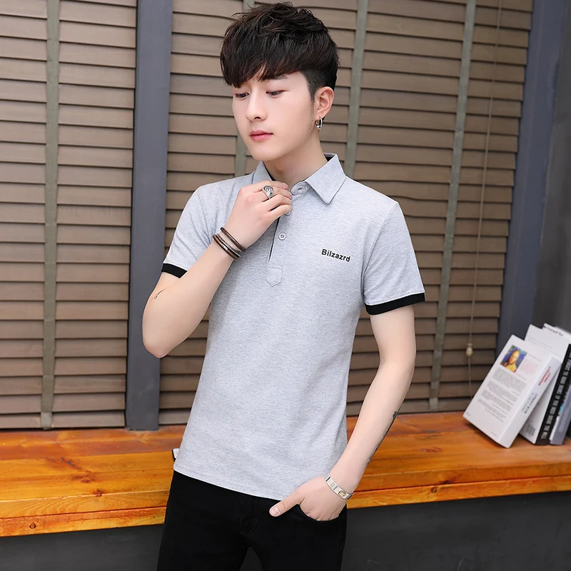 Лето 2019 г. хит продаж модели повседневное хлопок с короткими рукавами мужские