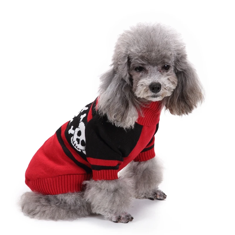 Хэллоуин косплей крутой череп кошка собака питомец маленькая большая одежда