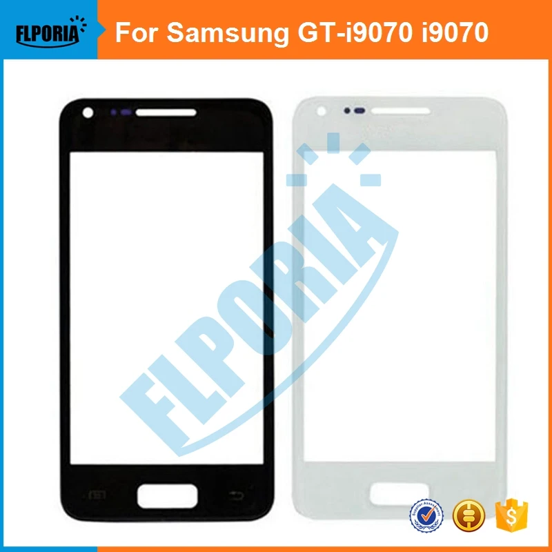 1 шт Для samsung Galaxy S Advance GT-i9070 i9070 передний внешний экран стекло объектив Ремонт сенсорный экран внешнее стекло