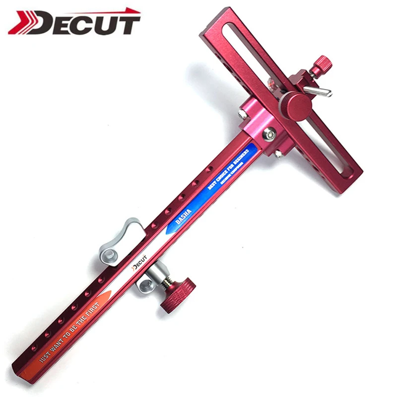 

Decut Archery Recurve Bow Sights CNC Aluminum Composite Micro Adjust Sight Frame Fit for Hunting Shooting Compound Recurve Bow