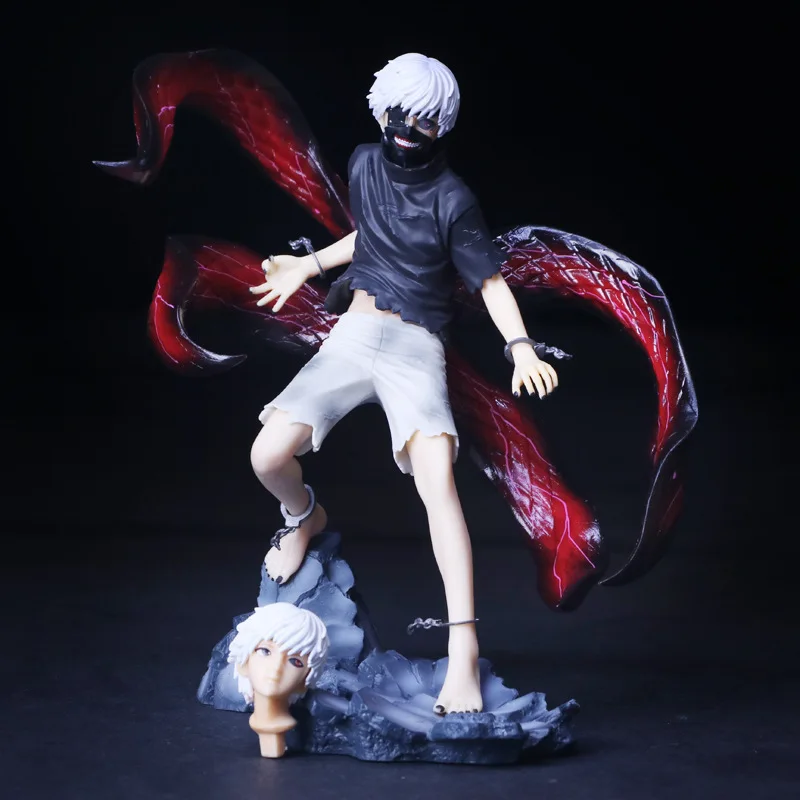 

Anime Tokyo Ghoul Ken Kaneki Awakening Ver. GK PVC Action Figure Statue Collectible Model Kids Toys Doll Gifts 23CM