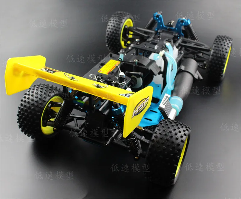 1/10 RC 4WD модель игрушечного автомобиля HSP 94166 четырехколесный двухскоростной масляный движущаяся внедорожная машина метанол масляная рама