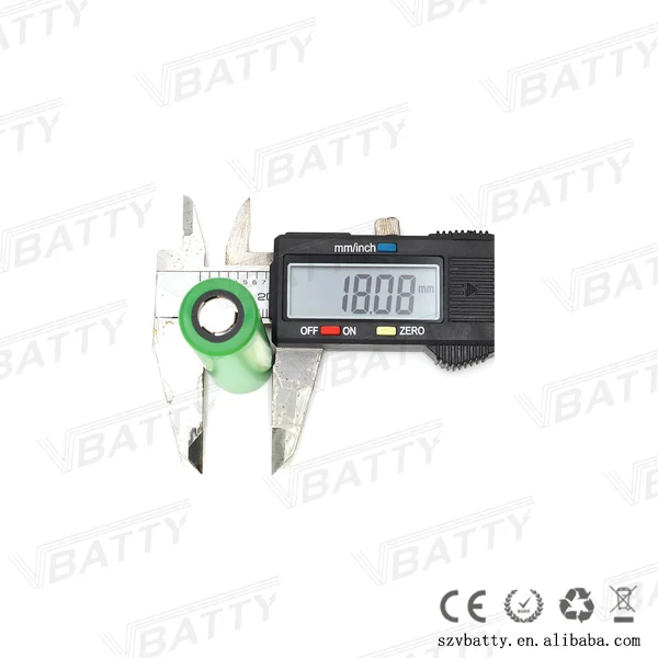 100% оригинал US18650GR 18650 2600 мАч 3.7 В литий ионная батарея литиевых аккумуляторных