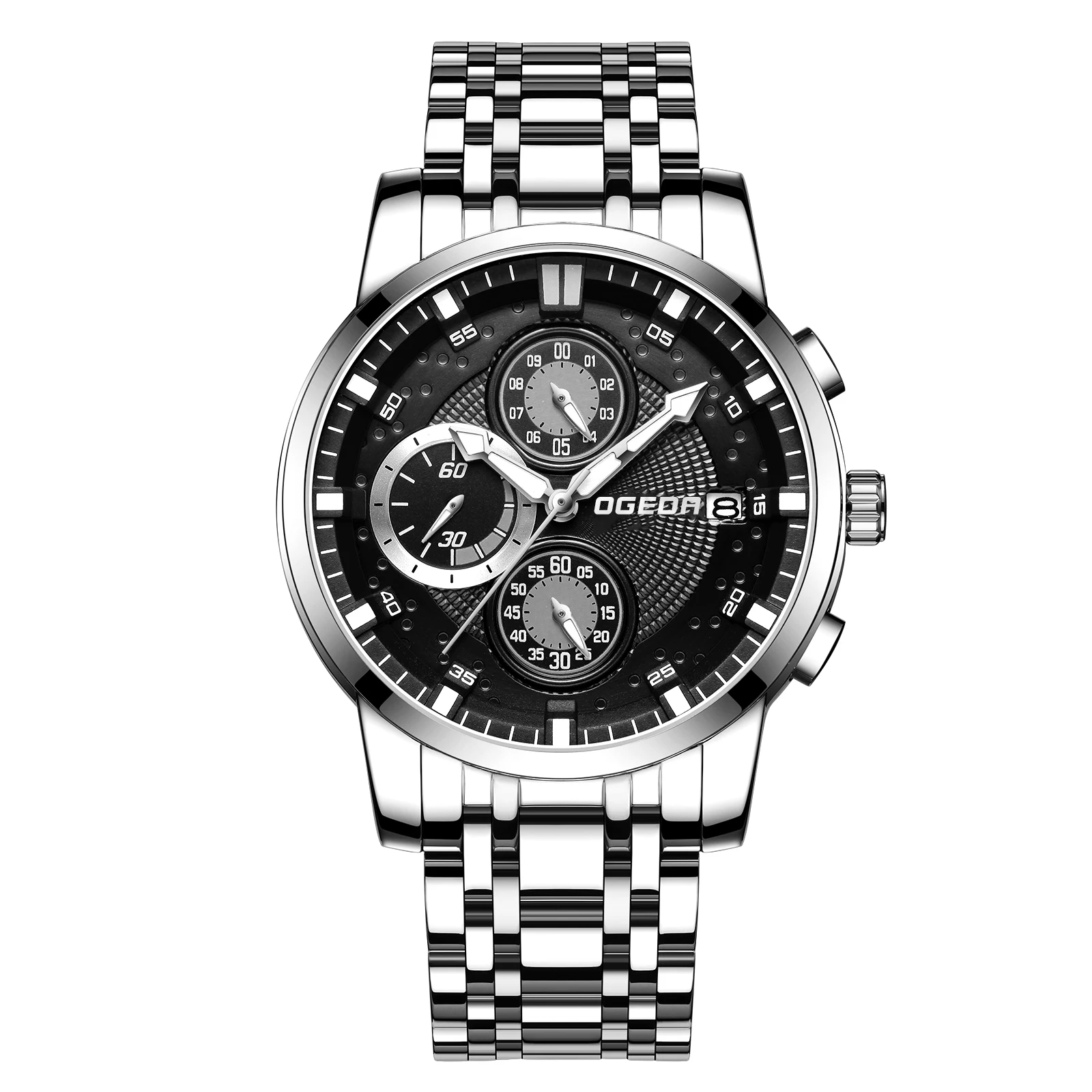 Мужские наручные часы OGEDA новые спортивные с хронографом топовые брендовые