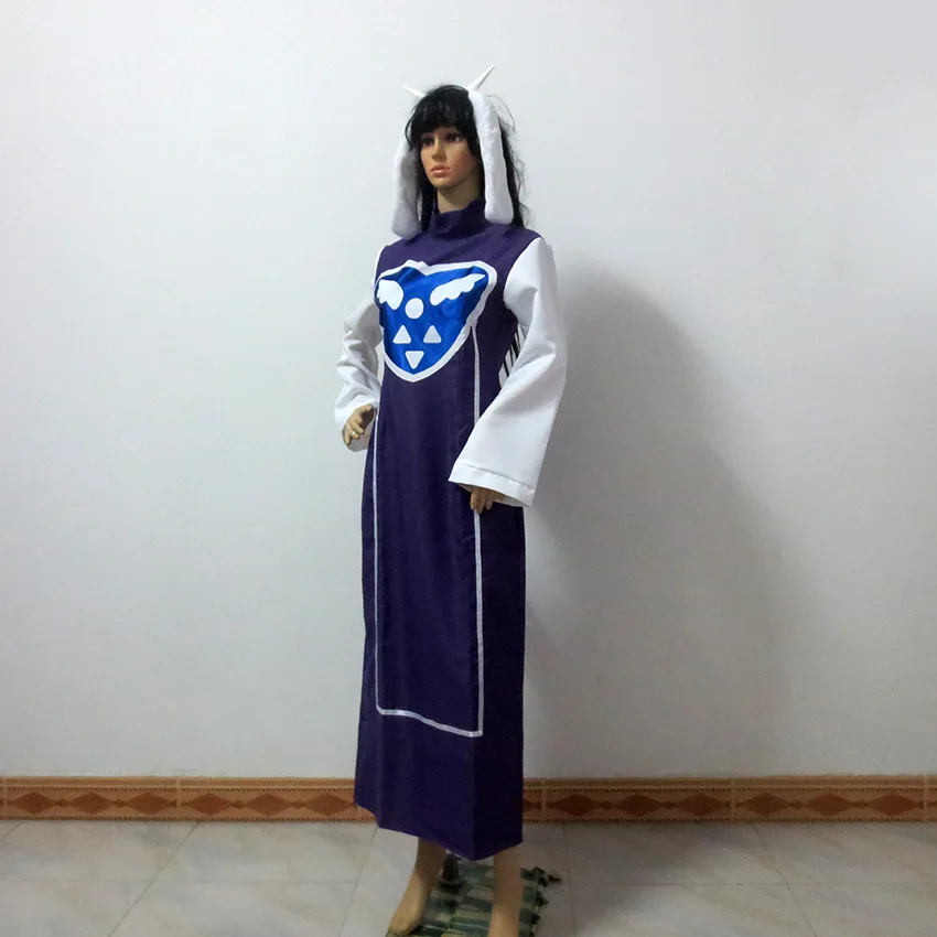 Аниме Undertale Toriel Косплей Костюм на заказ любой размер|cosplay costume|custom cosplay costumecostume |