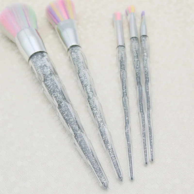 5 шт. Макияж Кисти Профессиональный бровей Румяна Основа для макияжа лица