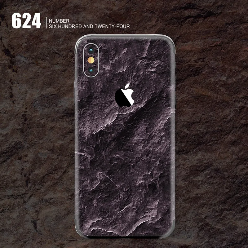 Текстура древесины Дизайн наклейки для iphone х задняя пленка защитная крышка X 10