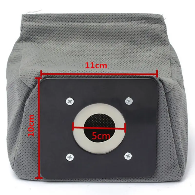 universal cloth bag reusable vacuum cleaner bags suitable for Philips Electrolux LG Haier Samsung etc 3 pcs | Бытовая техника
