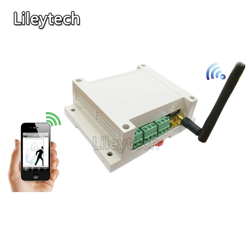 DC 12 В Wi Fi реле многоканальный мобильного телефона Дистанционное управление сети