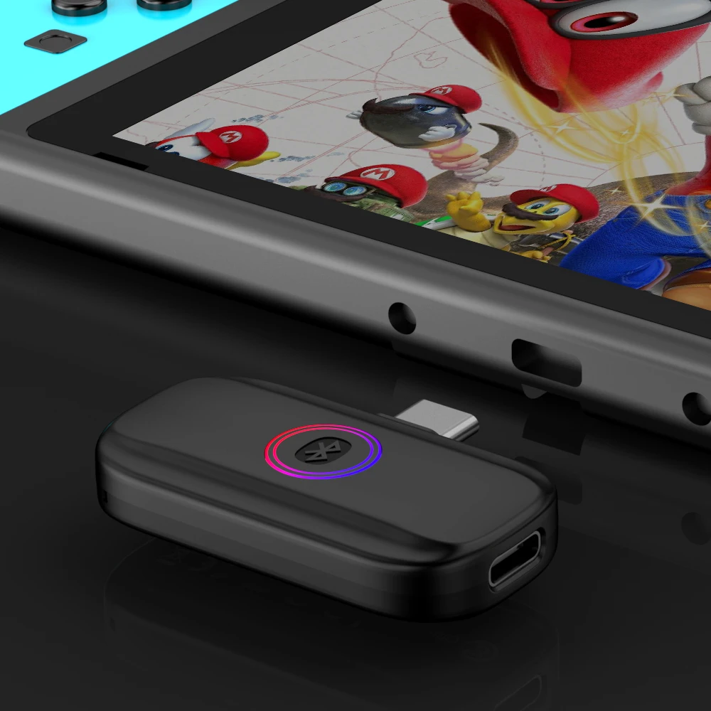 Беспроводной bluetooth-аудиоадаптер GameSir R3 для nintendo Switch, аудио передатчик, поддержка голосового чата для nintendo Switch