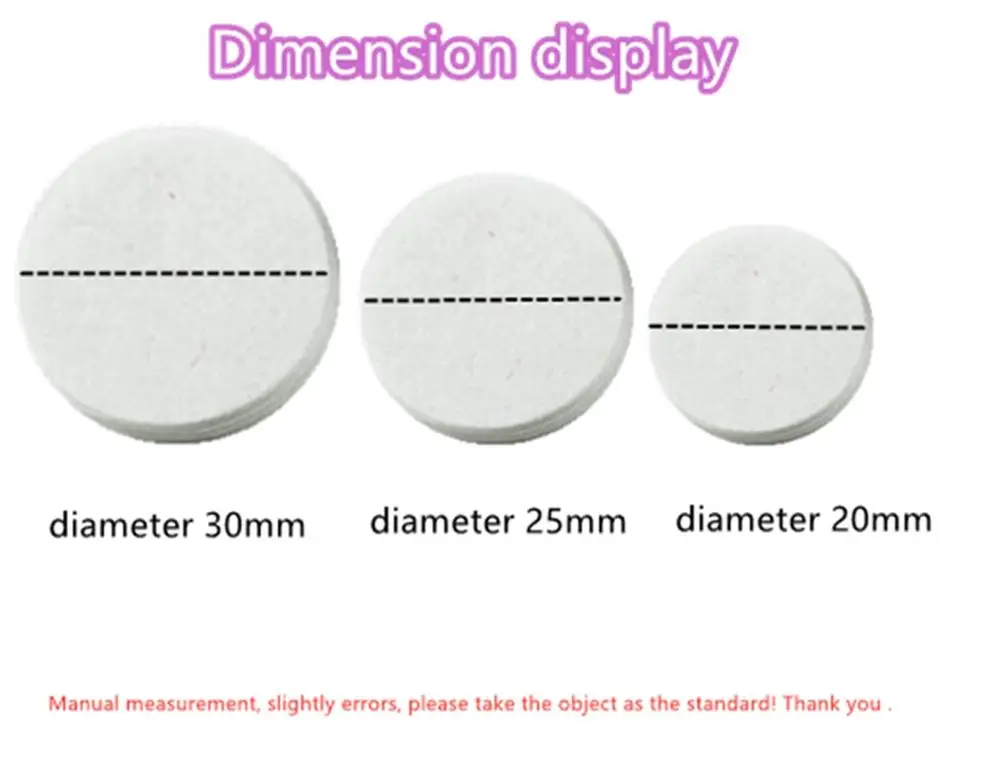 100 шт ручной работы фетровые цветы из ткани diy ремесленный круглый Эллипс Круг