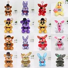 Плюшевый медведь FNAF, брелок-подвеска для ключей, детские плюшевые игрушки, 14 см