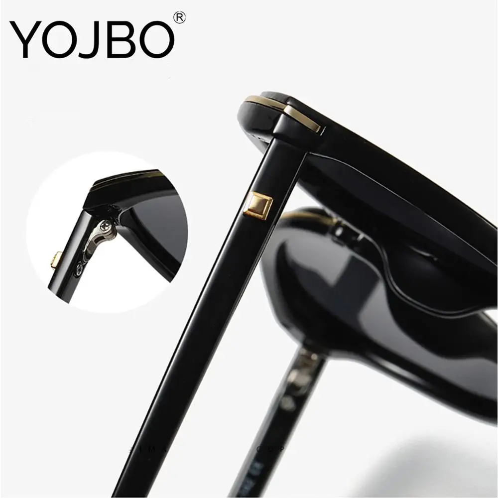 YOJBO модные поляризационные солнцезащитные очки для женщин 2019 Роскошные