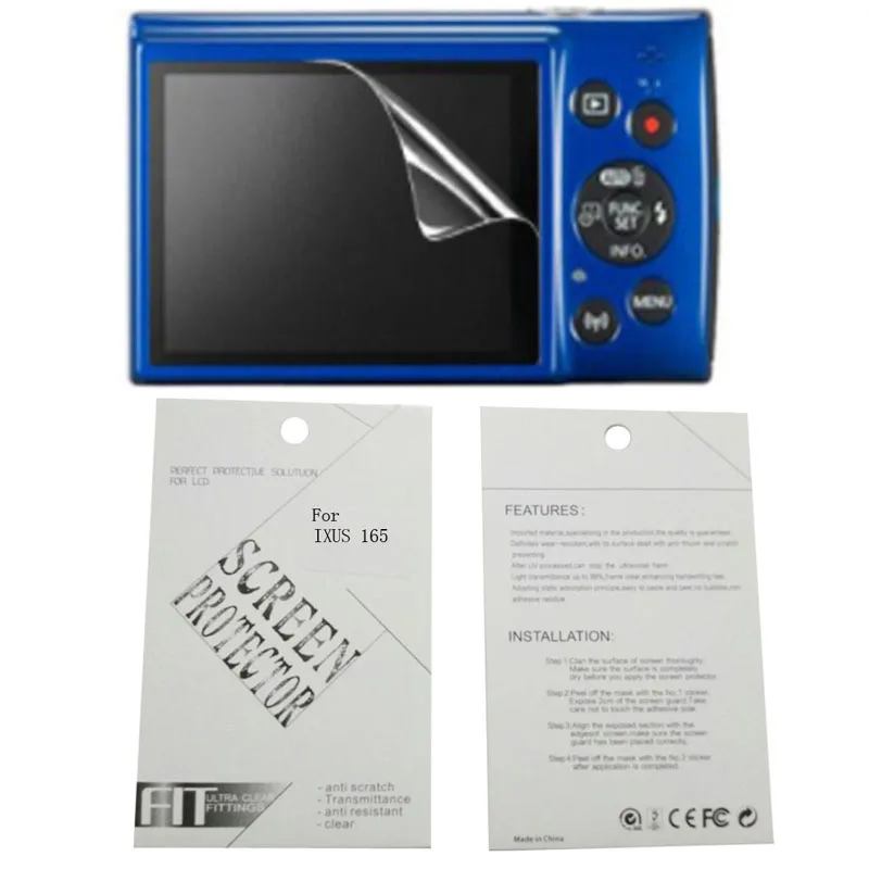 20 шт. Новая мягкая защитная пленка для экрана камеры Canon R RP A3300 A3400IS A4000IS IXUS150 IXUS165