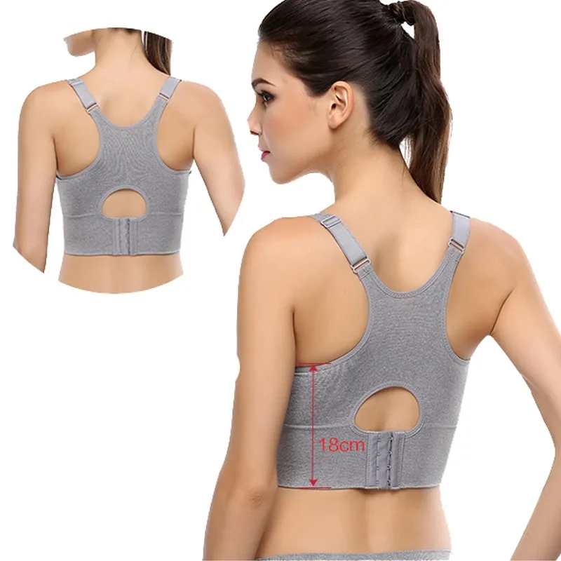 Женский бесшовный спортивный бюстгальтер с глубоким v образным вырезом