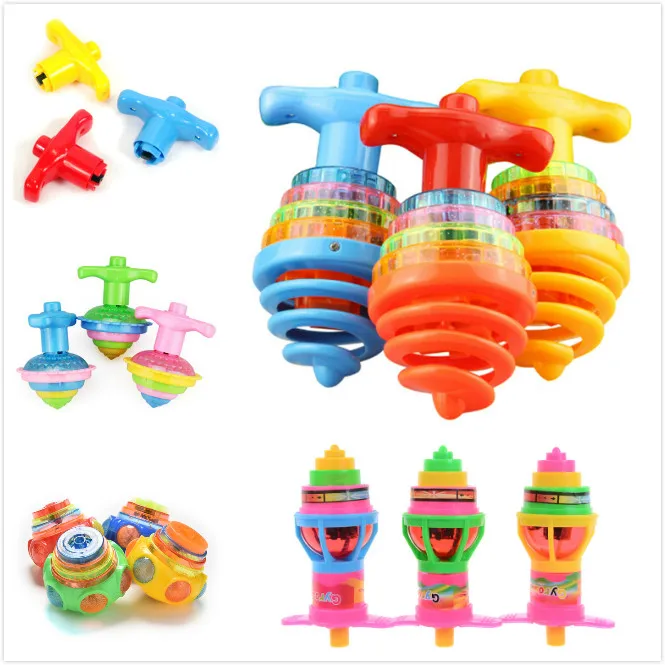 Один или 5 шт. светодиодный лазерный музыкальный гироскоп детский детская