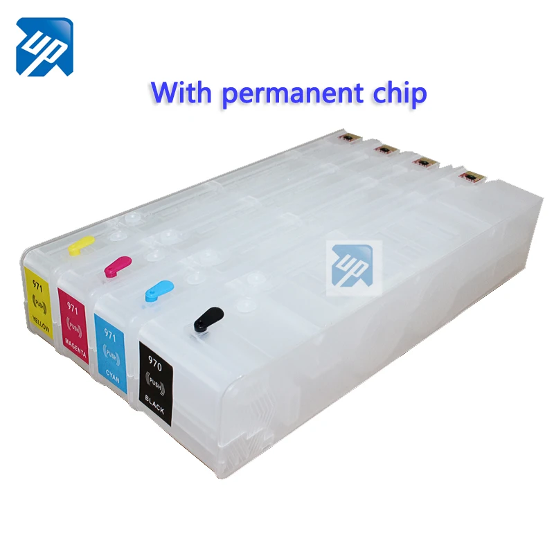 Многоразовый картридж для hp 970 971 Officejet Pro X451dn x451dw X551dw X476dn X476dw X576dw принтер mini