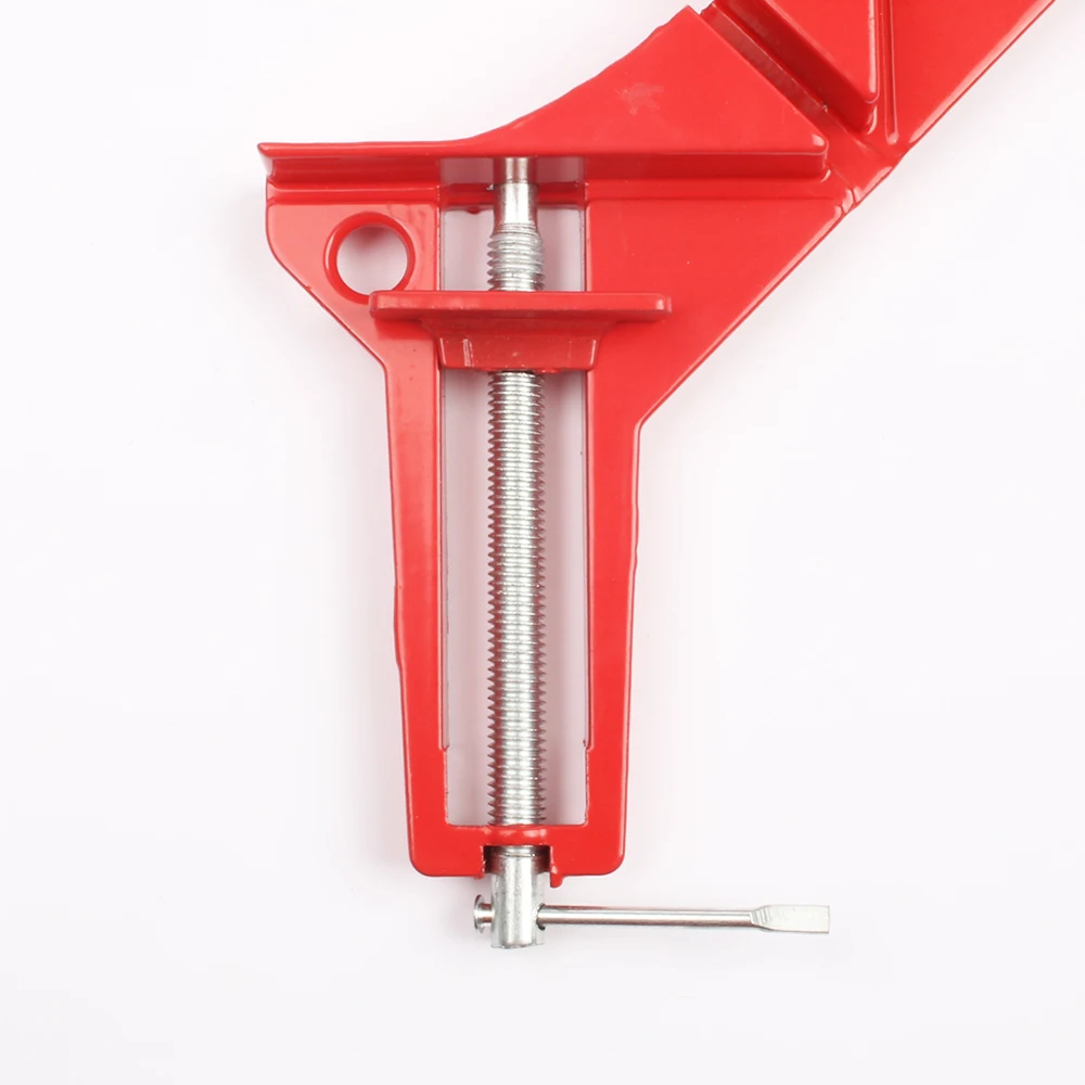 Rugged 90 Degree Right Angle Clamp Clip DIY Corner Clamps Quick Fixed Glass Wood Picture Frame Woodwork Right Angle Corner