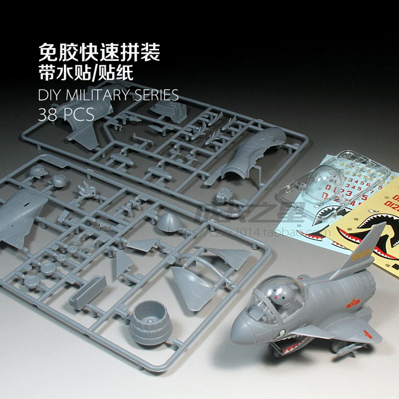 Q Edition Китай J-10 истребитель PLA AIR FORCE клей пластик собрать Военная униформа модель игрушки для Childeren