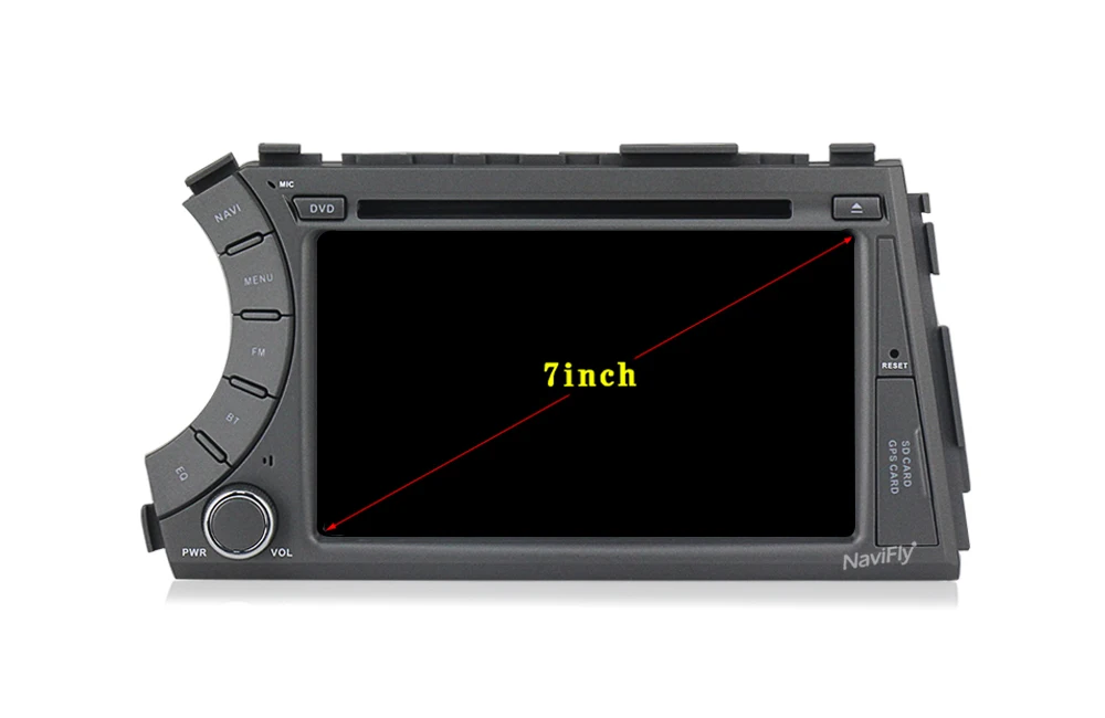 Новинка! 2DIN Android 8,1 четырехъядерный автомобильный dvd gps навигатор для ssangyong Kyron Actyon радио стерео dvd плеер RDS BT wifi карта
