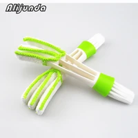 double slide car air conditioner exit window cleaning brush for ford focus fusion escort kuga ecosport fiesta falcon