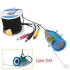 Подводная камера рыболовный трос + GAMWATER 1000tvl, 12 светодиодных ламп белого цвета