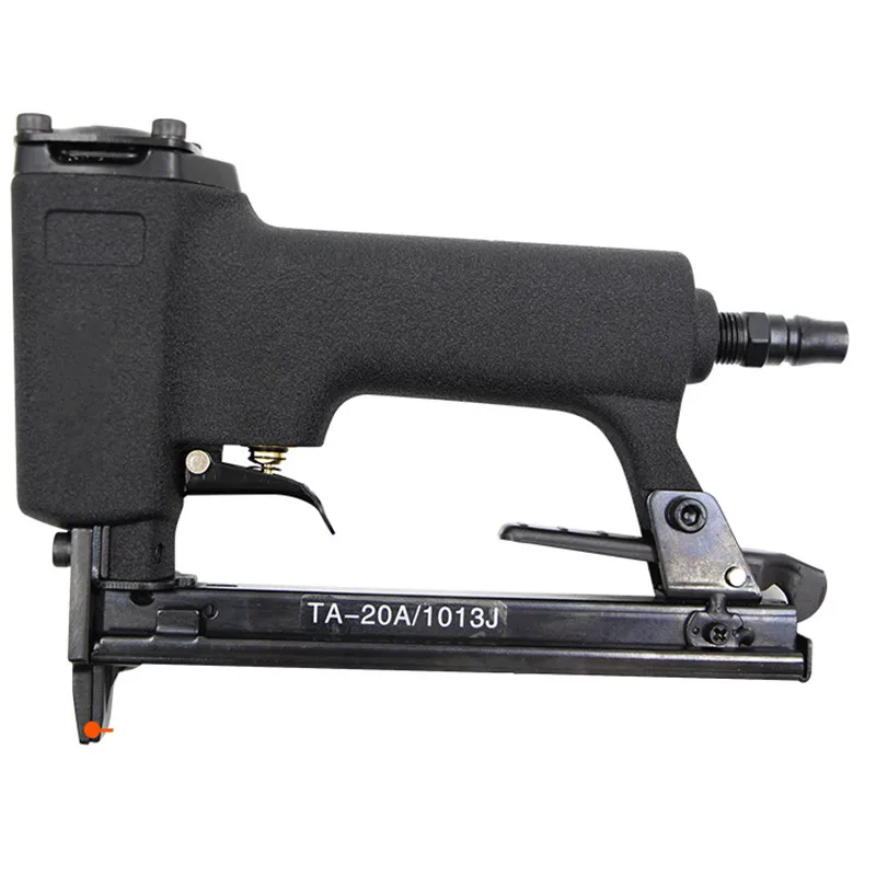 

free shipping pneumatic nail gun smooth air stapler U type wind nail tool woodworking home decoration not jam plastic case pack