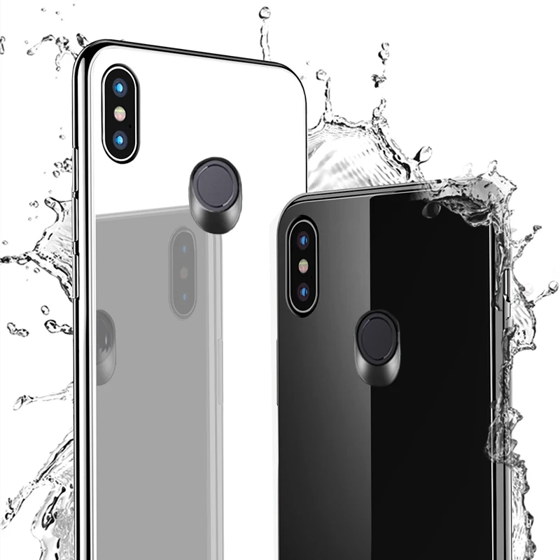 YUETUO ТПУ закаленное стекло чехол на заднюю панель телефона для xiaomi redmi 6 6a pro ksiomi xiomi