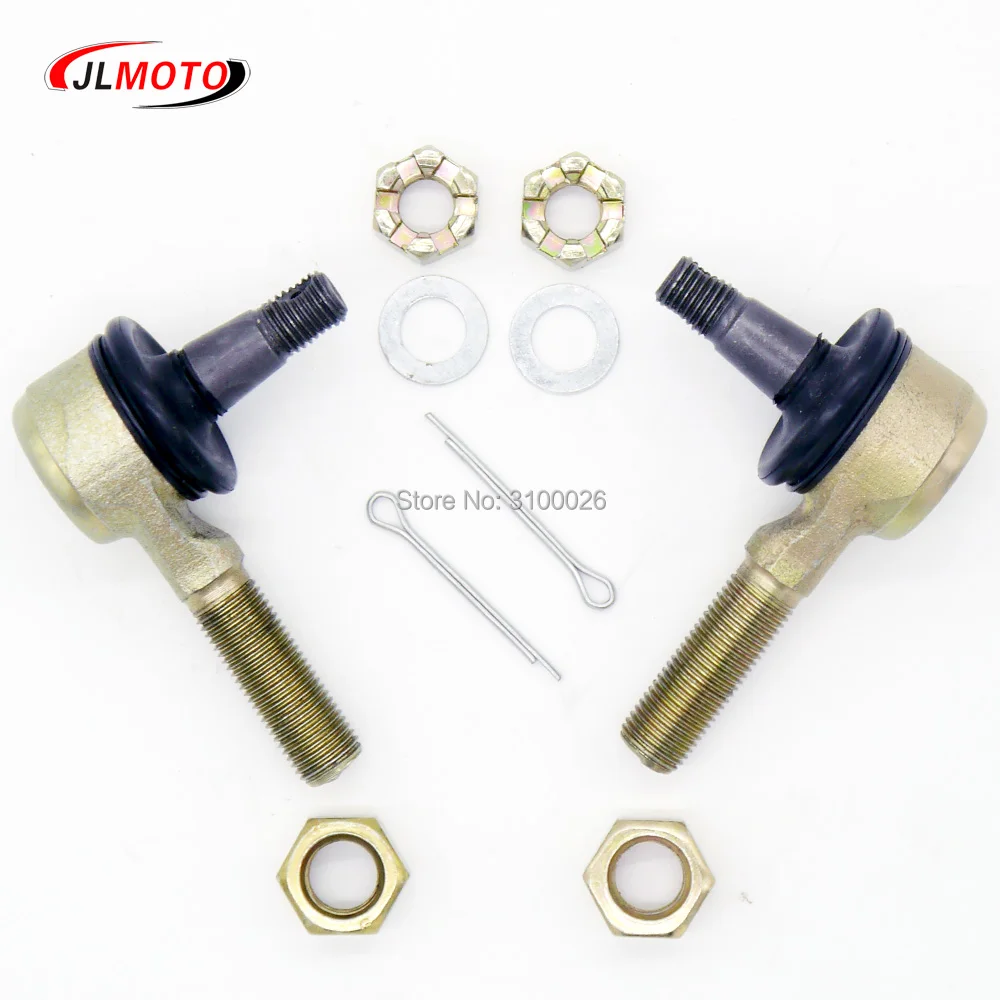 1 пара M12 комплект наконечников тяги для Arctic Cat 09 13 150 2x4 06 250 10 15 300 Kawasaki KFX400 450R Yamaha CFMOTO