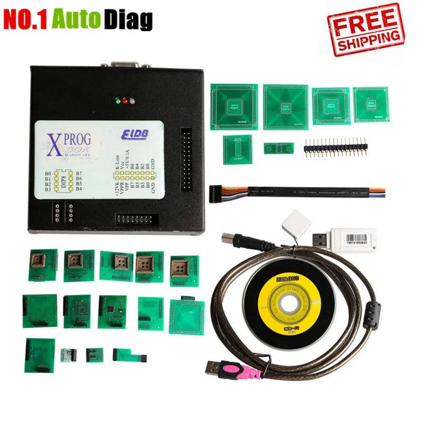 Акция! Высококачественный xprog 5 60 ECU чип программатор модель V5.60 m 6 по заводской