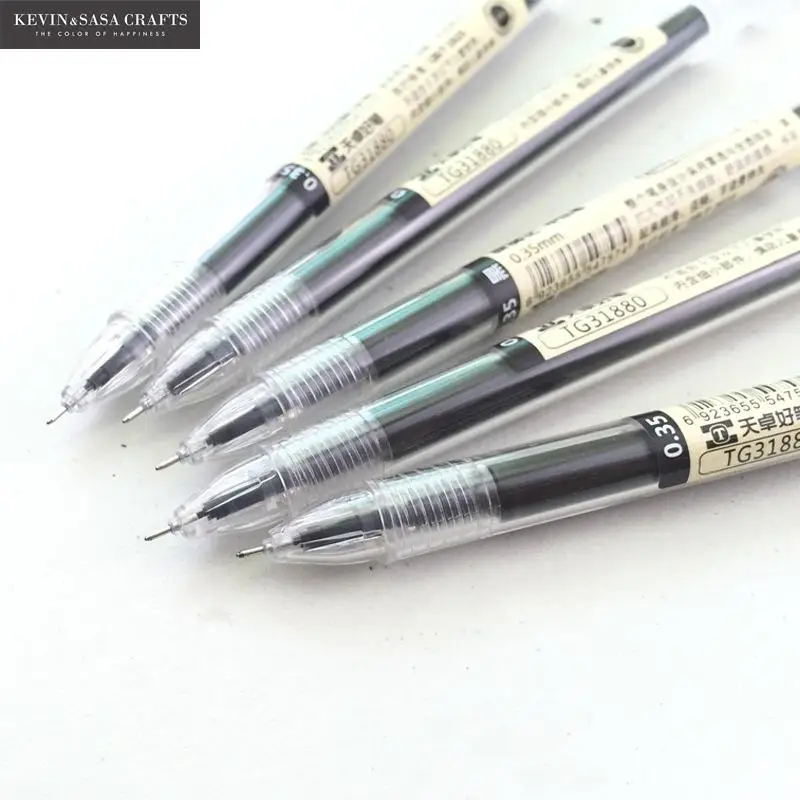 Гелевая ручка 6 шт./компл. милые Канцтовары офисные и школьные принадлежности