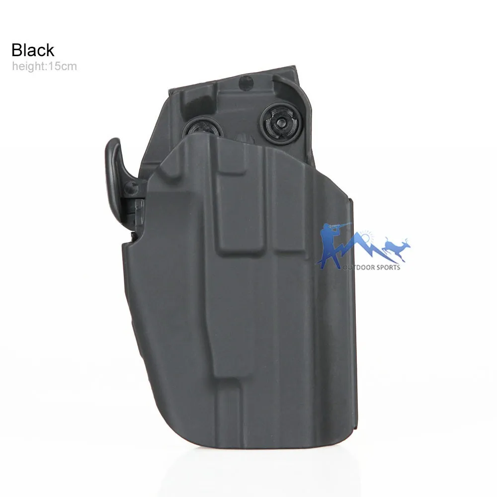 PPT тактический черный загар Зеленый Цветная кобура для Glock G17 G20 G21 G22 G37 Спорт на открытом воздухе OS7-0072