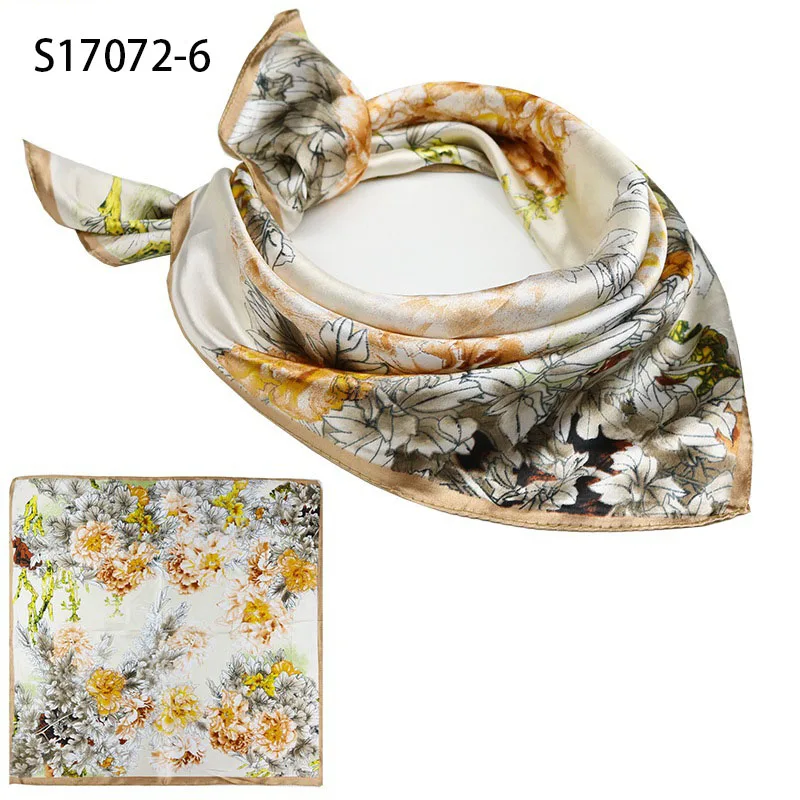 2018 роскошный бренд саржевый шелковый шарф многоцветный конский квадратный с
