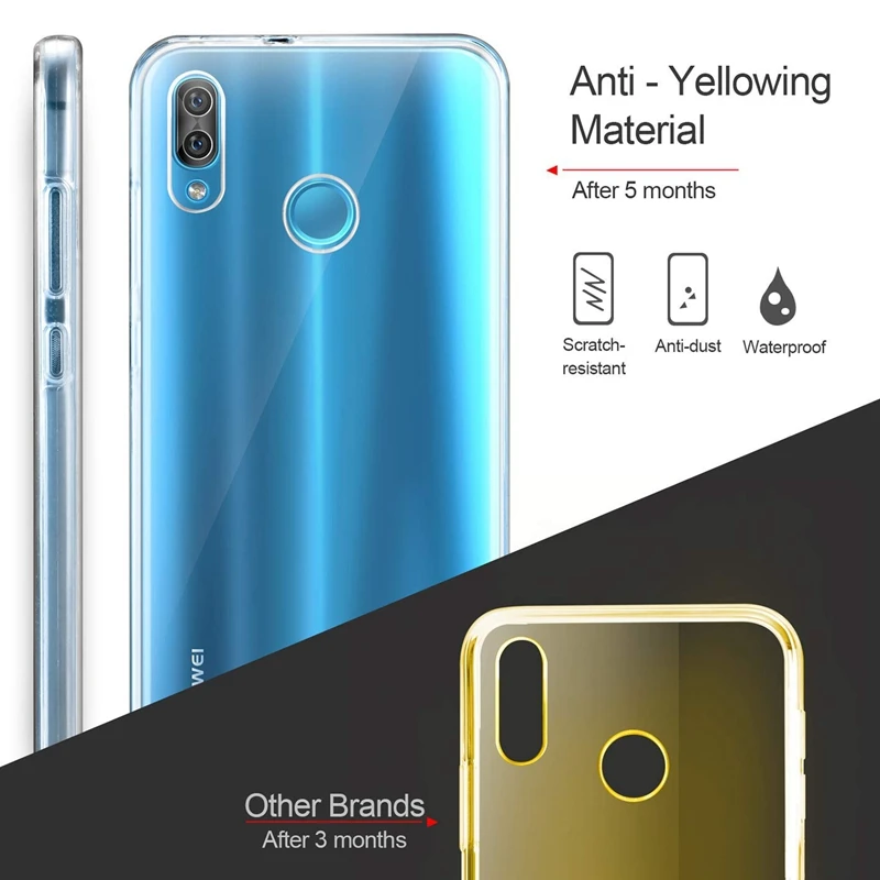 Чехол для Huawei P20 Pro Mate 10 20 Lite P Smart Plus Nova 3 3i 2i Y5 Y6 Y9 Y7 Prime 2018 мягкий чехол |