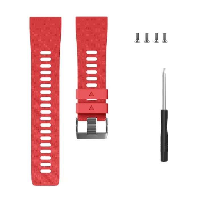 red XBERSTAR часы ремешок для Garmin Forerunner 35 Смарт часы Браслет замена силиконовый ремешок браслет ремень - Цвет: red