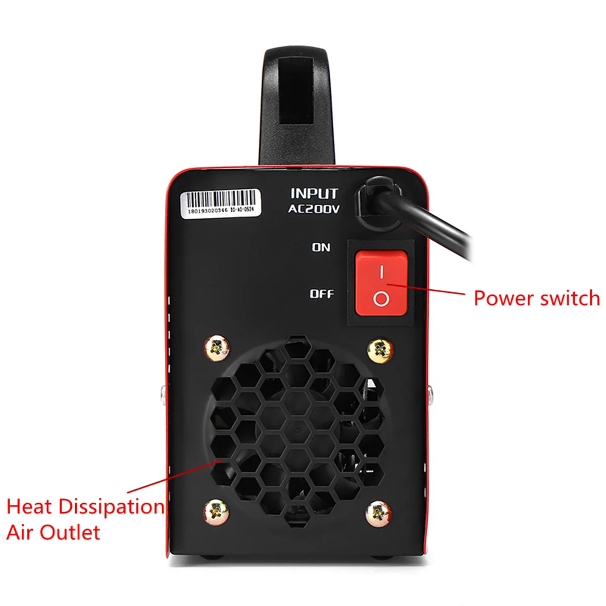Новинка 220V 10-200A 4000W портативный мини инверторов ММА IGBT мини Электрический дуговой сварочный аппарат