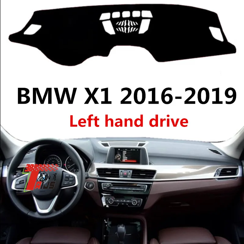 TAIJS левый руль автомобиля dashboard Обложка Коврик для BMW X1 2016 2019 пыли Автомобильная