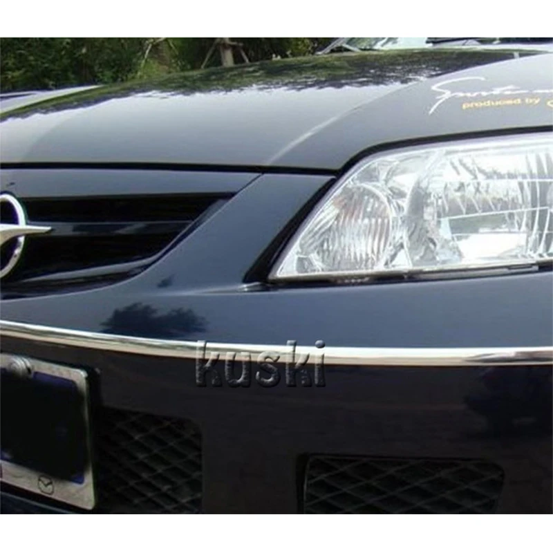 Декоративная хромированная наклейка для Alfa Romeo Chevrolet Aveo Captiva Ford Focus 3 Fiesta Mondeo MK4 5