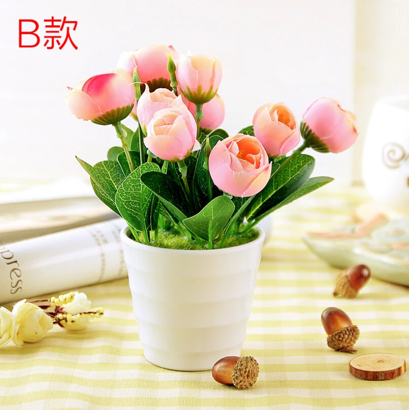 Корейский стиль искусственное растение бонсай украшение для свадебвечерние