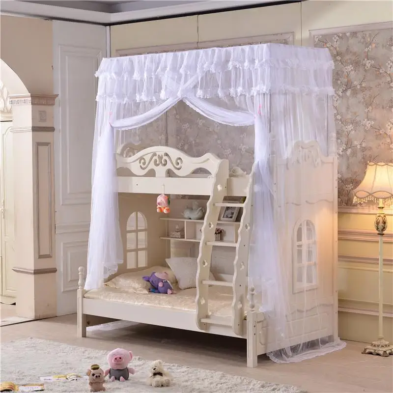 Dekoration детская комната для девочек палатка Berco Mosquiteros Para Cama двухъярусная кровать Ciel De Lit Cibinlik навес Moustiquaire москитная сетка - Цвет: MODEL D