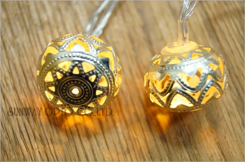 Гирлянда с 20 светодиосветодиодный работающая от батарейки 3 м|holiday decoration|led fairy string