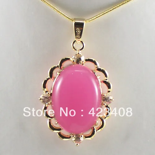 Pendant Necklace Multicolor zircon&ampAustria Rhinestone 18K Gold&ampSilver Plated Chain Fashion women jewelry Christmas Gift AAA |
