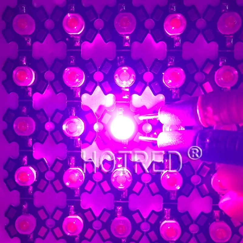 Светодиодная лампа bridgelux для выращивания растений 100 нм 3 Вт ма|led chip|led 3wchip led |