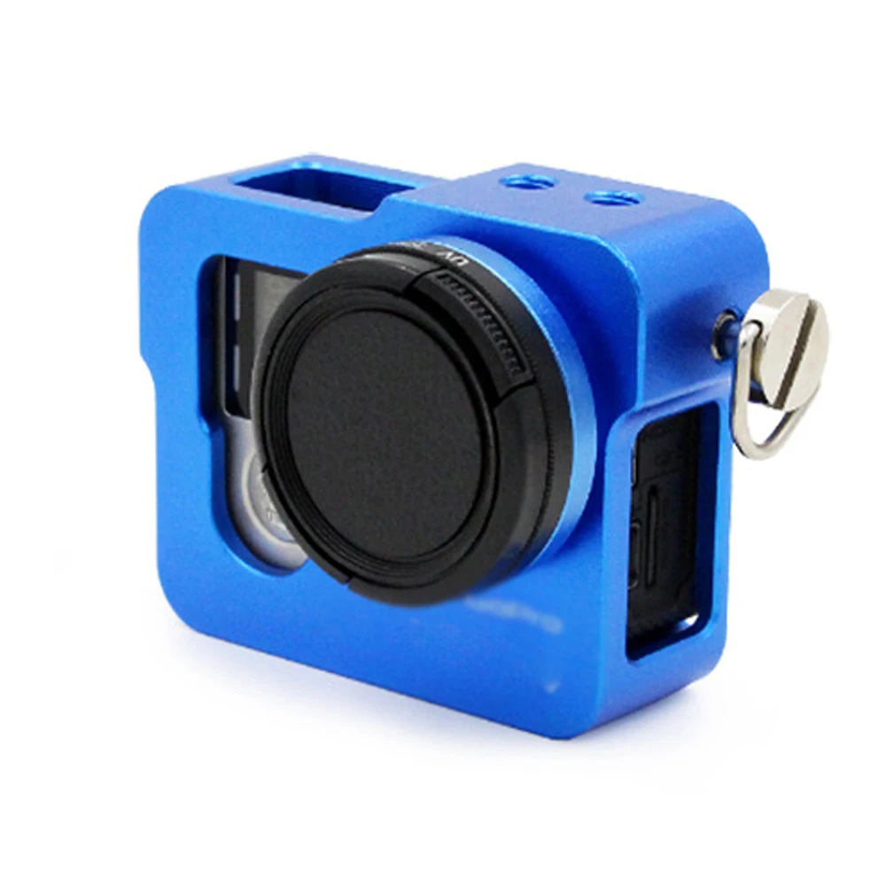 Алюминий расширение защитная оболочка для Gopro4 Чехол-корпус+ УФ-фильтр для экшн-камер Go Pro HERO4 HERO 4 камера аксессуар