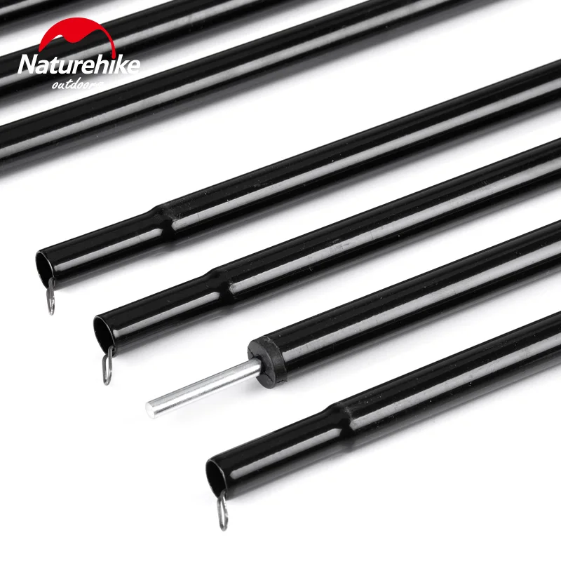 Naturehike 2 шт.* 2 м Открытый Кемпинг палатки кронштейн полюсов солнцезащитный навес брезент стержень тент навес опорные палки палатки Аксессуары NH15A001