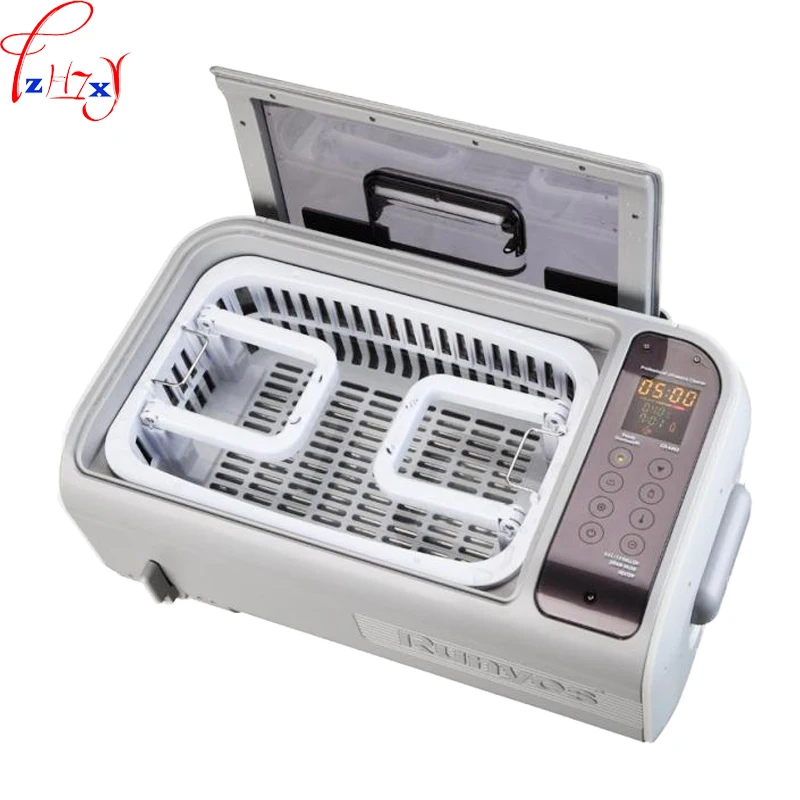 

1pc CLEAN-02 Household desktop ultrasonic cleaning machine 6L jewel false teeth ultrasonic cleaning machine 220V 300W