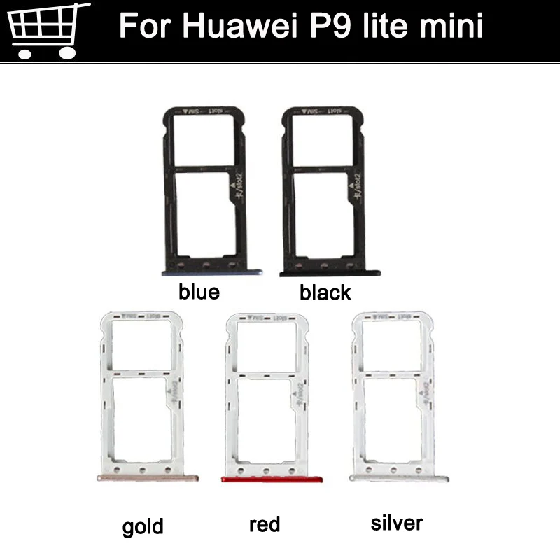 Новинка для Huawei P9 lite мини лоток sim карты держатель карт Micro SD слот адаптер части