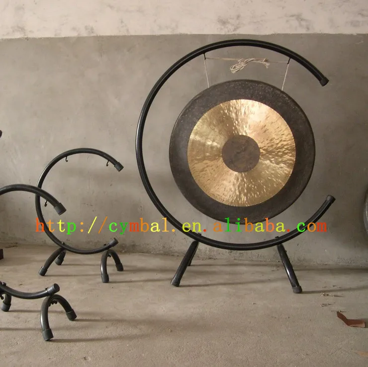 

Traditional Chinese 14'' Chau Gong With Gong Stand