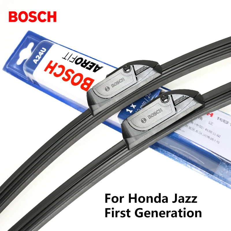 Щетки стеклоочистителя BOSCH 2 шт./компл. для Honda Jazz First Generation 20 &quotи 15&quot Fit Hook Arms 2002 2003