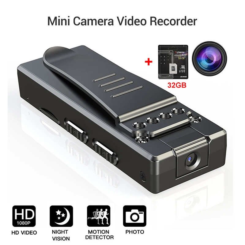 Портативная мини камера A7 HD 1080P маленькая s 32GB DVR Цифровые видеокамеры ночное